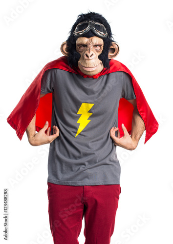 Superhero monkey man