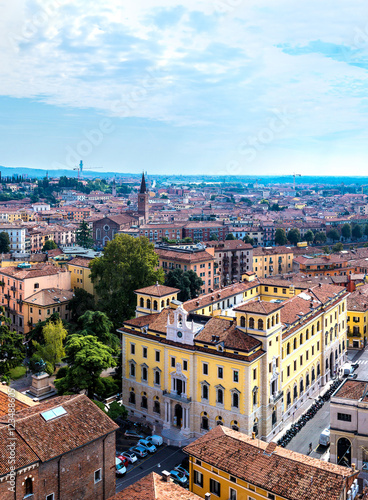 Aerial view of Verona, Italy © Sergii Figurnyi
