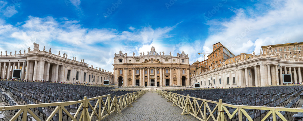 Vatican in a summer day