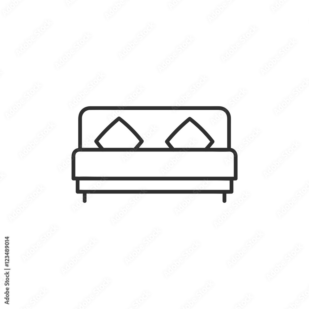 Sofa Icon, Vector Sofa Icon, Vector