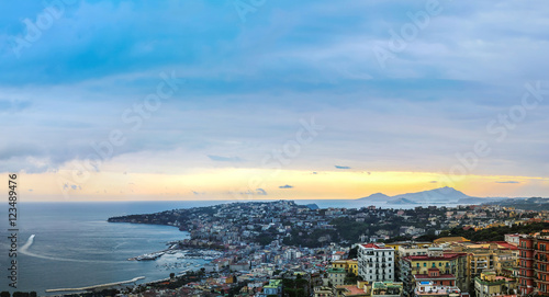 Sunset over Naples
