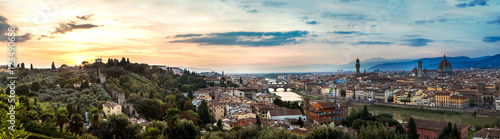 Panoramic sunset in  Florence © Sergii Figurnyi
