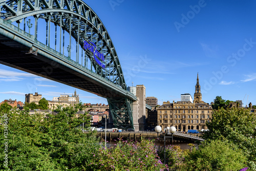The Tyne Bridge (Newcastle upon Tyne, England): UK