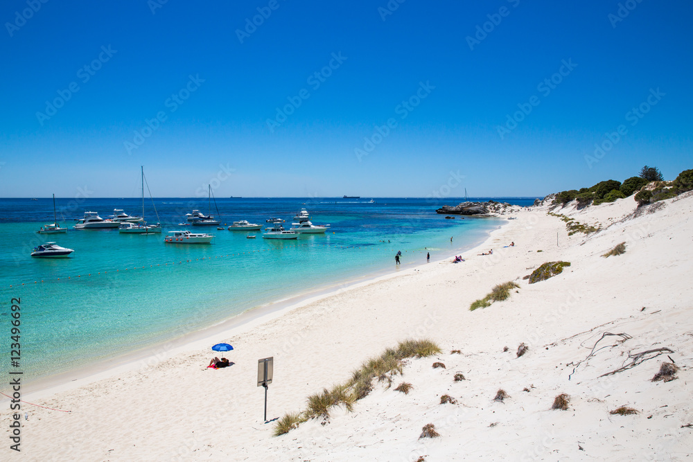 Rottnest Island in Western Australia.