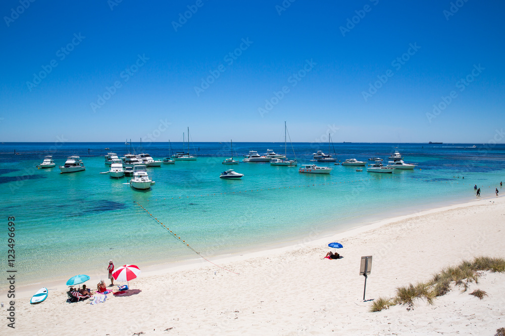 Rottnest Island in Western Australia.