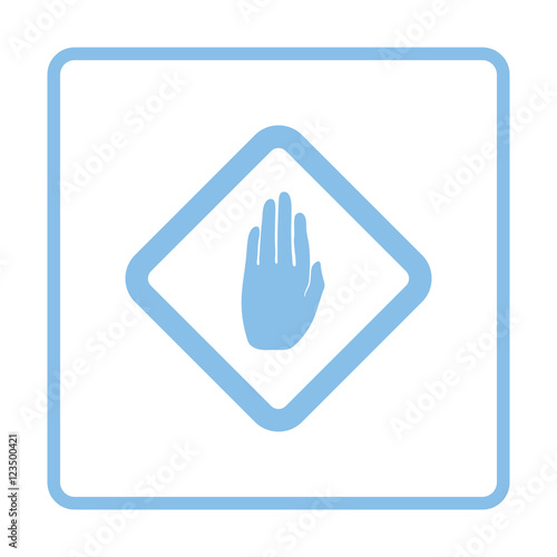 Icon of Warning hand