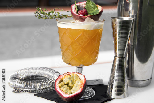 Photos Di saronno sour e passion fruit