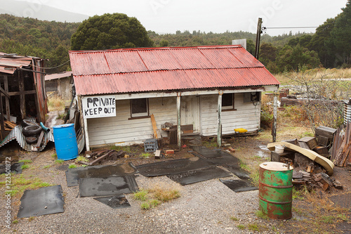Photography Rundown and ramshackle home