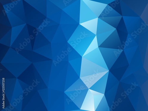 Triangular Triangle Vector Background Abstract blue