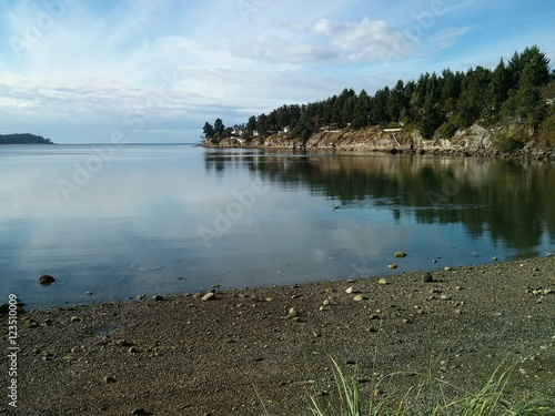 A calm cove on Vancouver Island