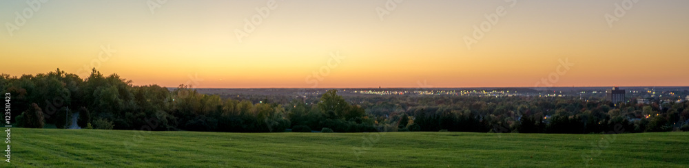 Fototapeta premium Night Setting In