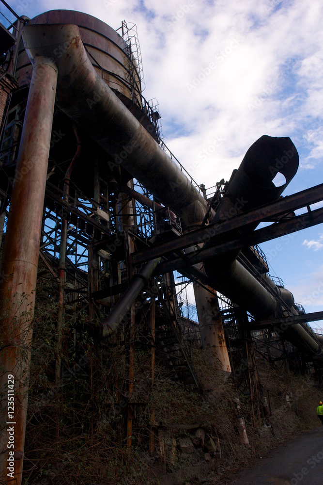 Stahlwerk StockFoto Adobe Stock