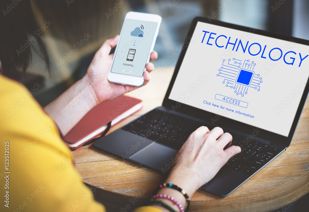 Technology Innovation Connection Internet Communication Concept Technology Innovation Connection Internet Communication Concept