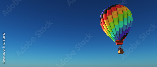 Canvas-taulu Hot air balloon