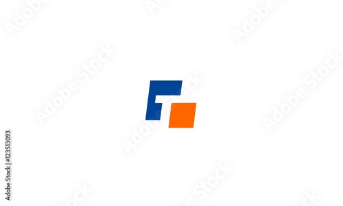 Letter T logo design - vector sign. Business card templates.
