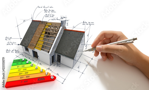 Obraz na plátně Improving energy efficiency