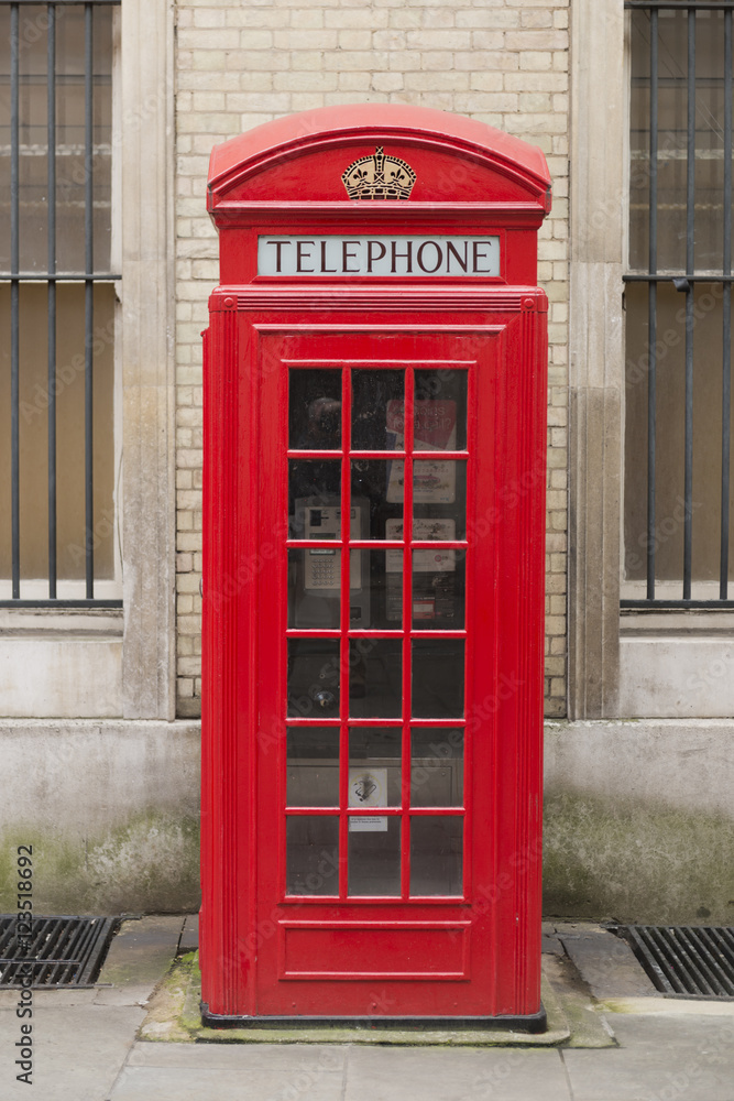 Telefonzellen in der Broad Court Telefonzellen in der Broad Court