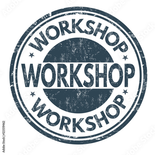 Workshop sign or stamp