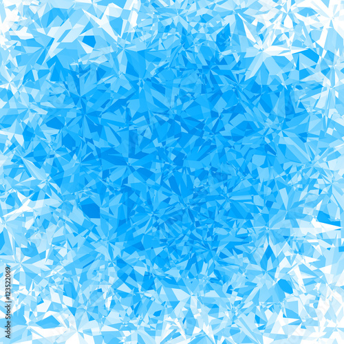 Vector blue ice background