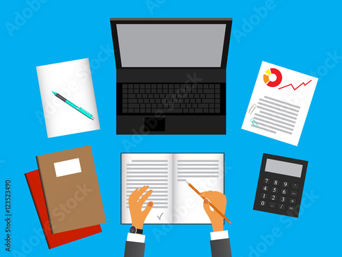Financial examiner.Compilation of a report.