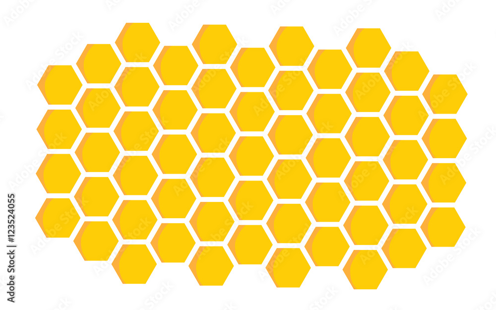 Honey icon with shadow Honey icon with shadow