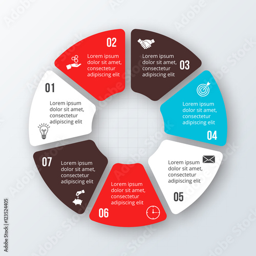 Business data visualization.