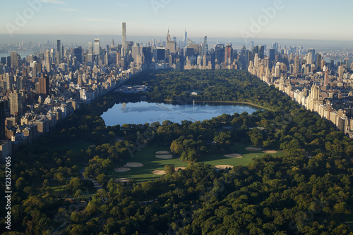 USA, New York City, view to Central Park