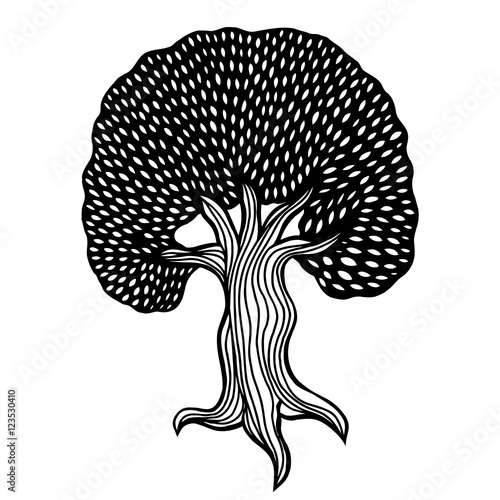 Tree Hand drawn
