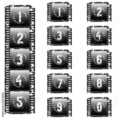 Set of photographic films