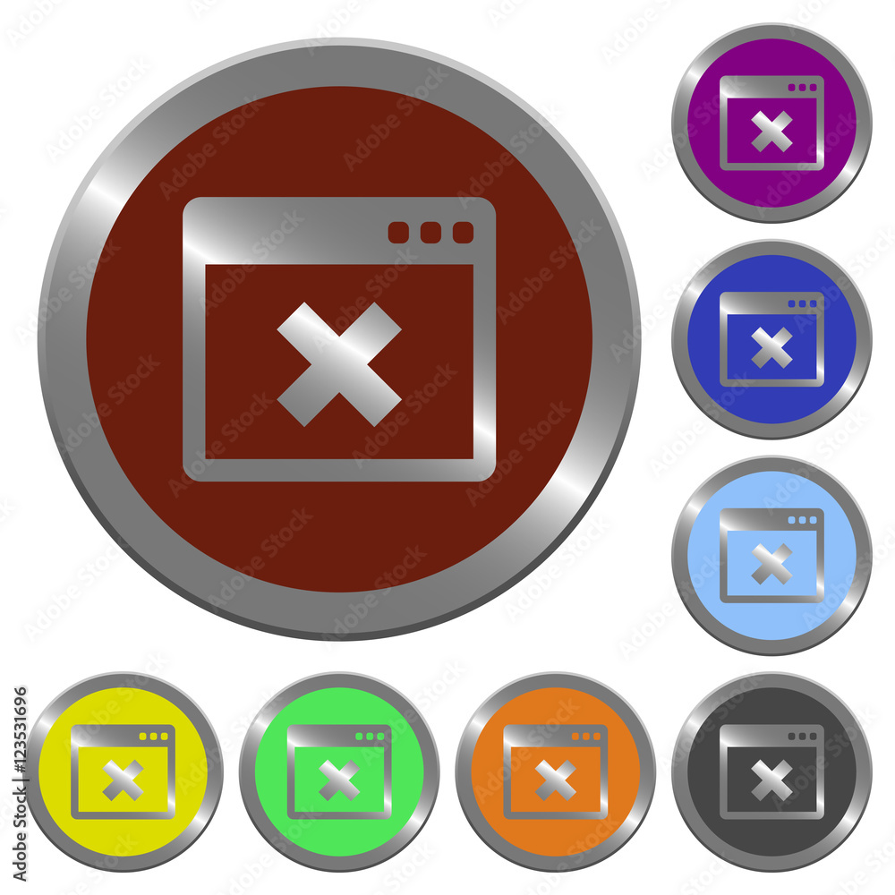 Color application cancel buttons Color application cancel buttons