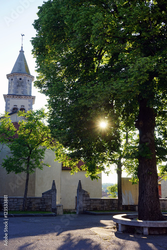 Tower in old town photo