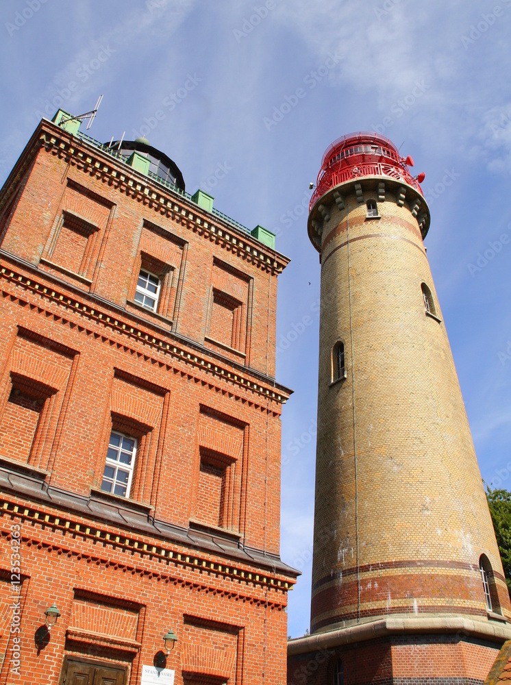 Kale Arkona lighthouses on the island Ruegen. Germany