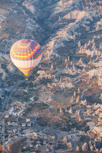 Hot air balloon in Cappadocia