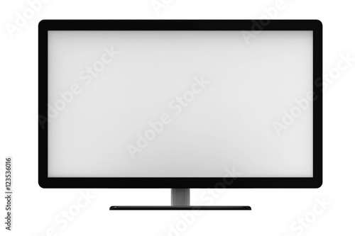 Tv screen, 3D rendering