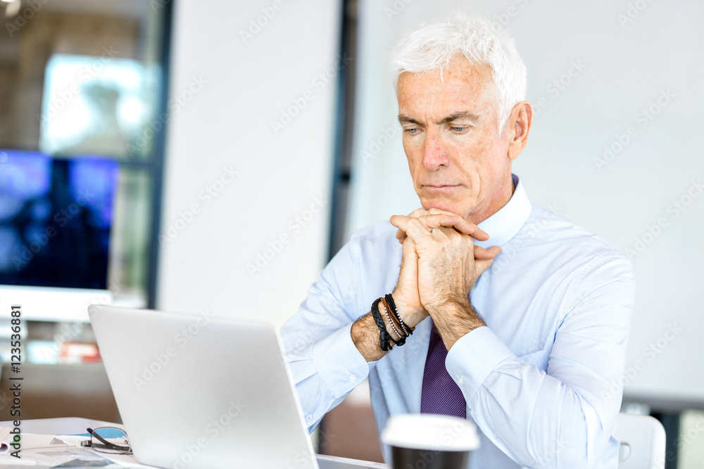 Fototapeta premium Businessman at the office