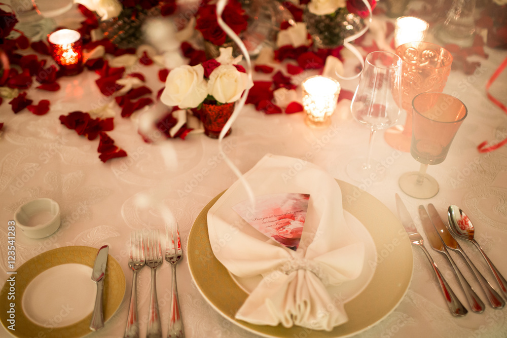 Magic dinner set up just for you Magic dinner set up just for you
