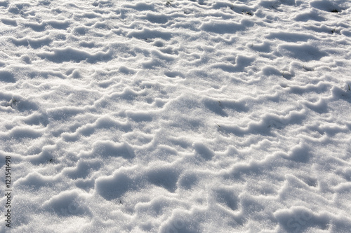 Strukturen im Schnee