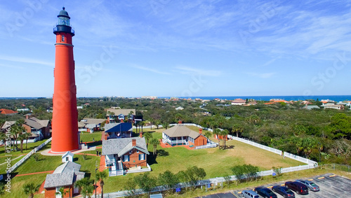 Cuadro en lienzo Ponce de Leon Lighthouse, Florida