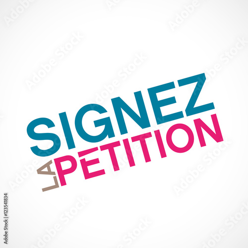 signez la pétition