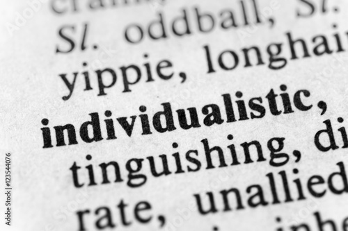 Individualistic