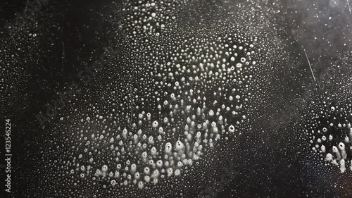 Using spraying bottle and cleaning  photo