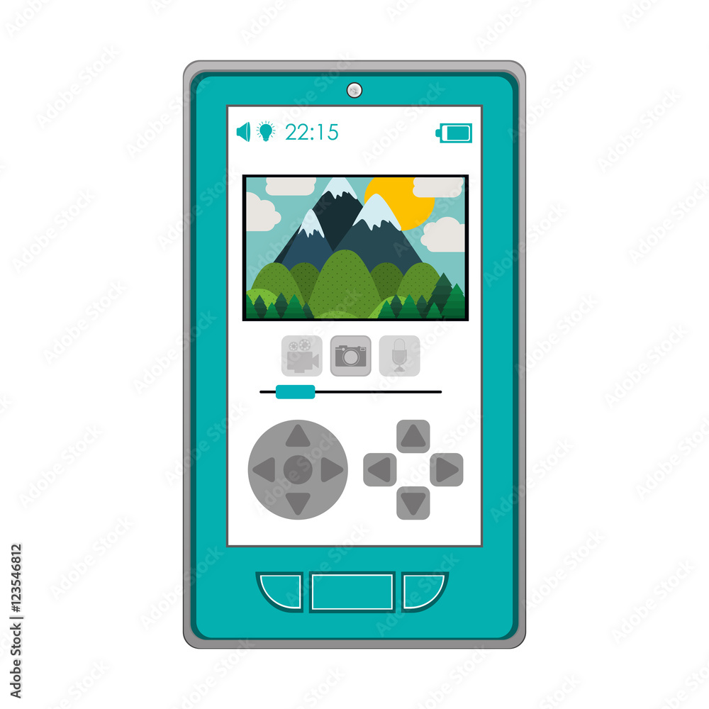 smartphone control remote for drones vector illustration smartphone control remote for drones vector illustration