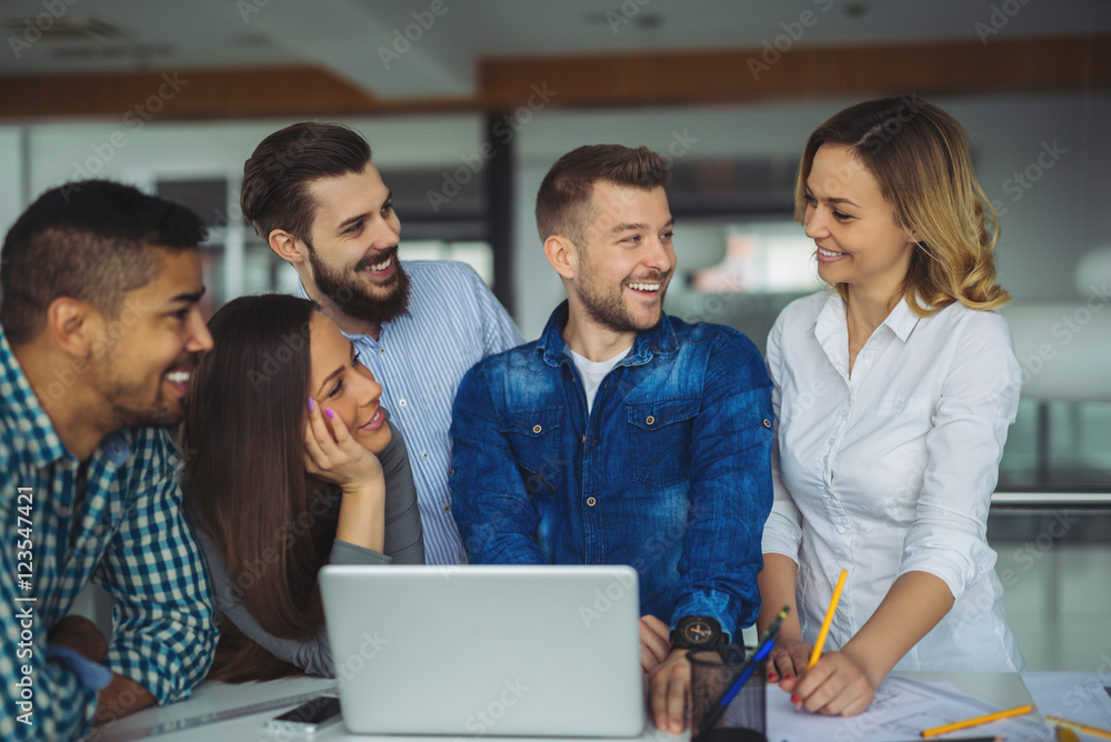 Fototapeta premium Working as a team