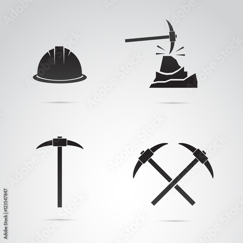 Axe vector icon.