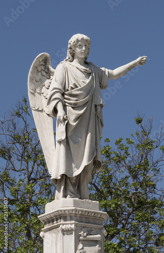  Kuba  Havanna  Friedhof    Necropolis Cristobal Colon   Engel