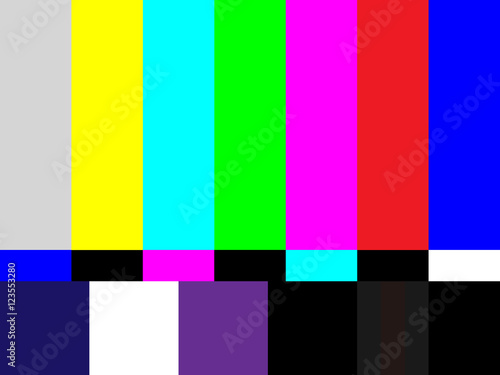 テレビのテストパターン
