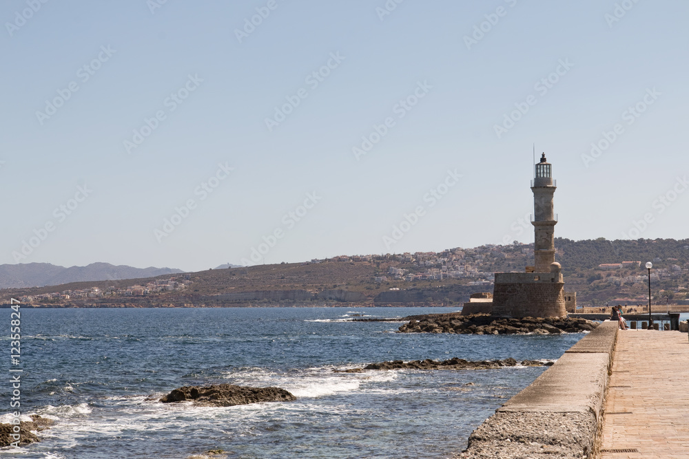 Lighthouse on Crete