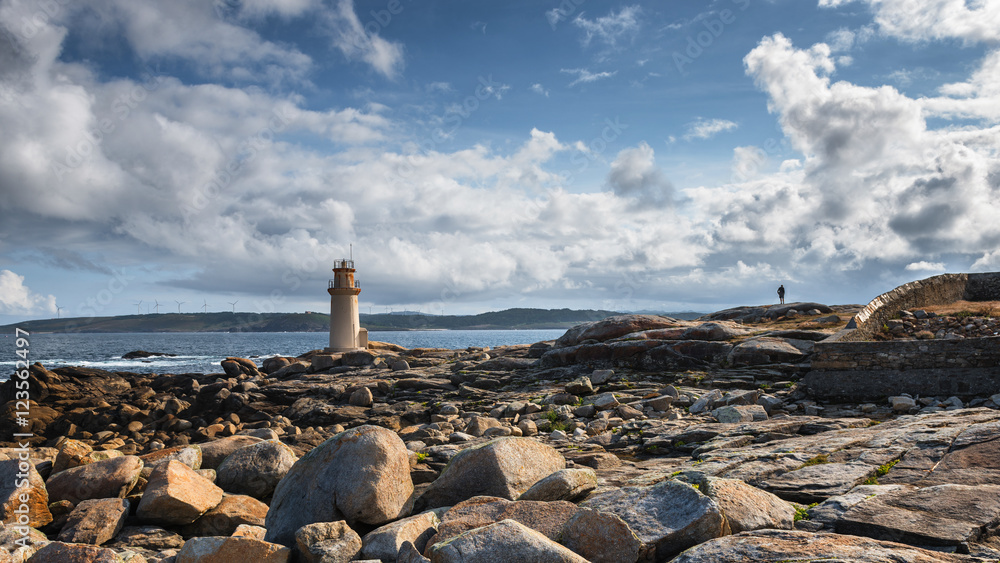 Obraz premium Muxia Lighthouse, Spain