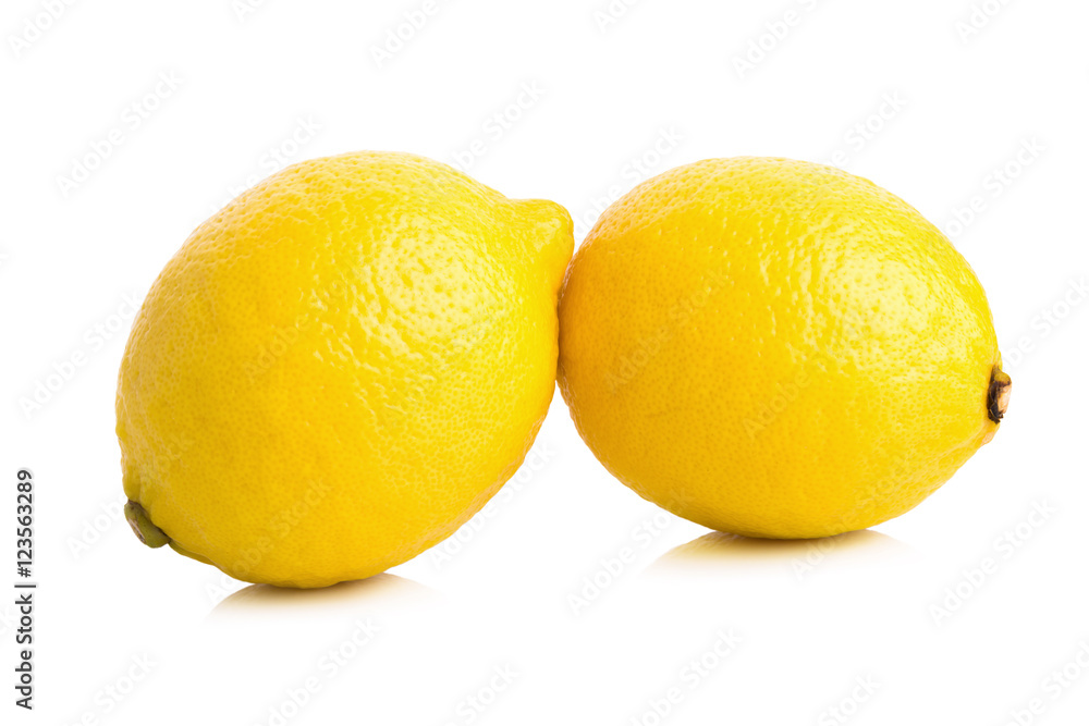 Lemon isolated on white background Lemon isolated on white background