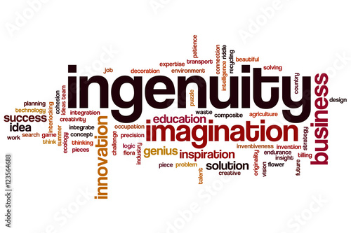 Ingenuity word cloud